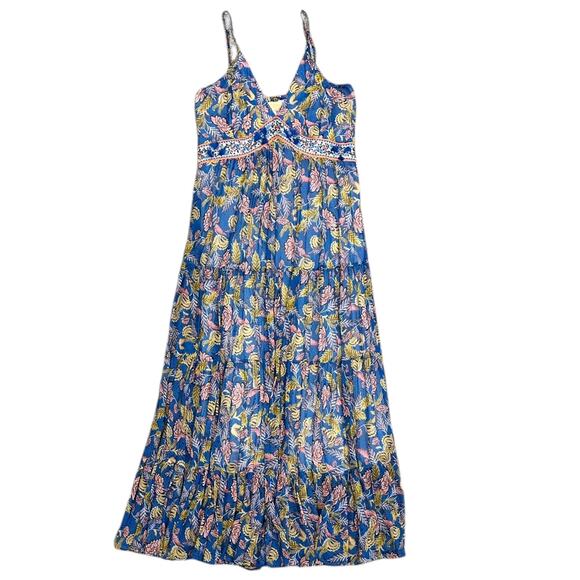 Anthropologie Verb by Pallavi Singhee Vineyard Tiered Maxi Dress - Picture 4 of 6